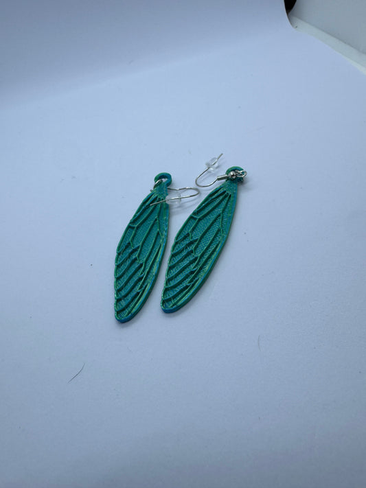 Cicada Wing Earrings