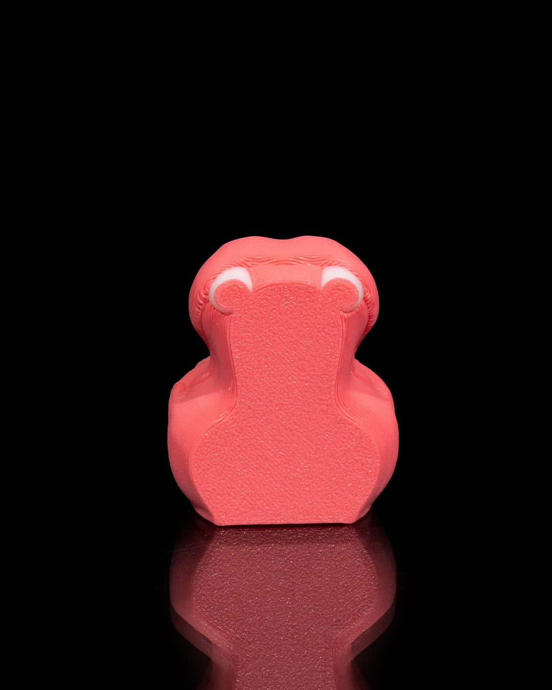 3D printed hippo keychain