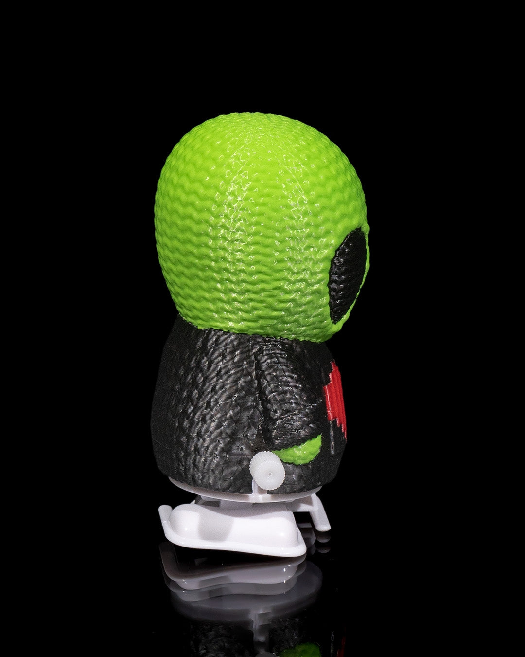 alien crochet toy