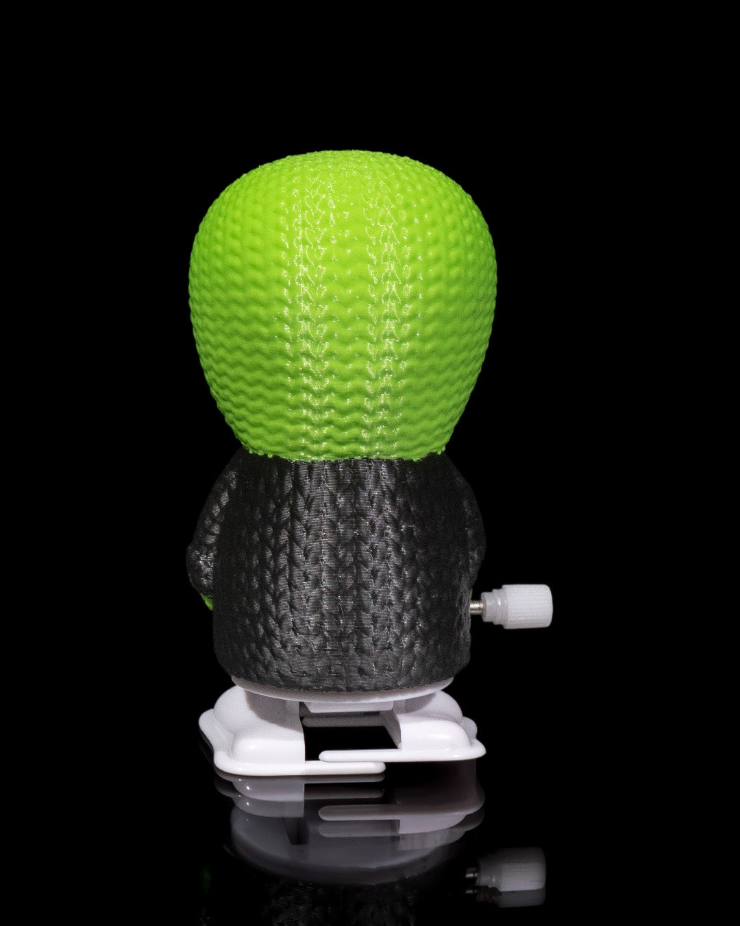 alien crochet toy