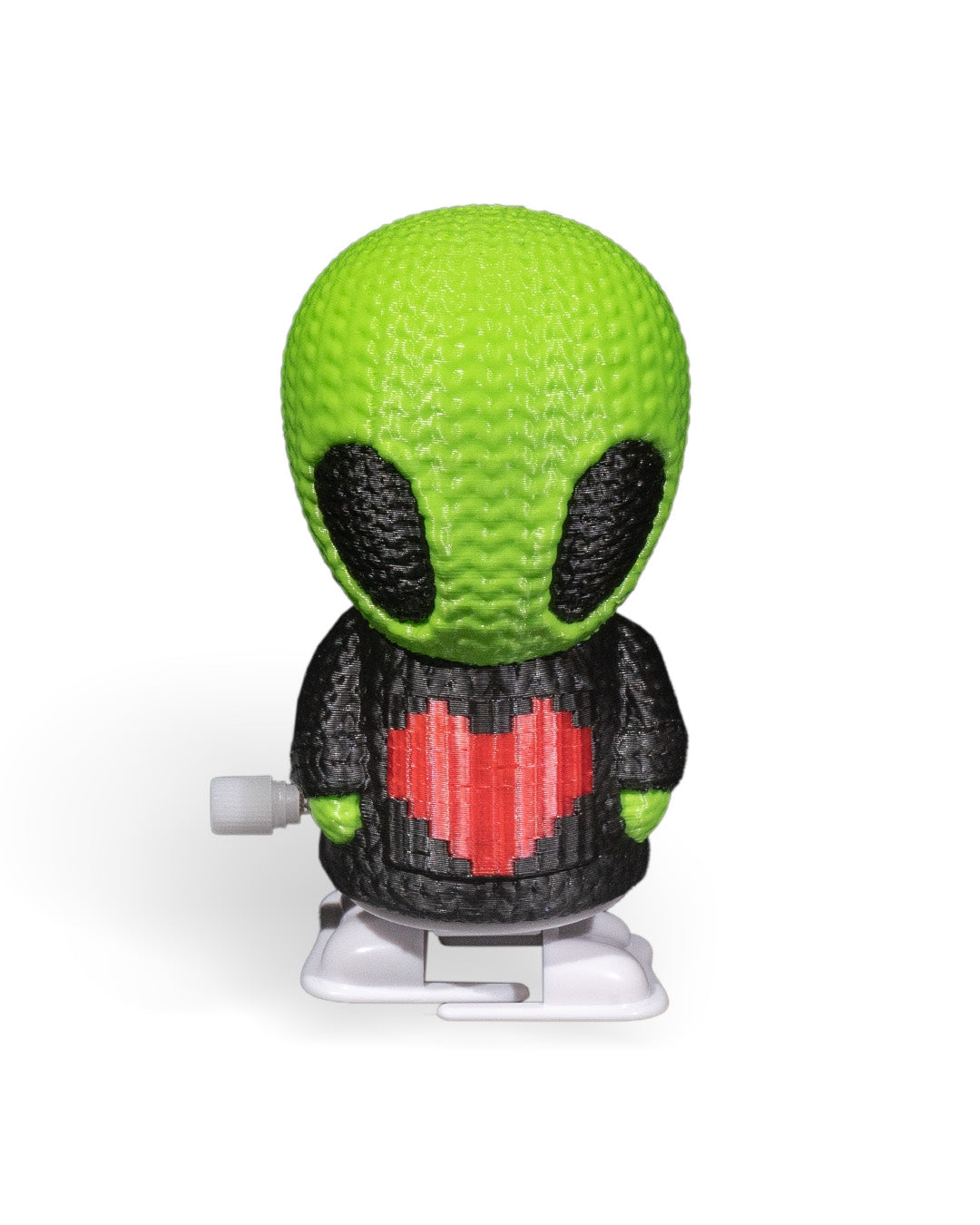 alien crochet toy