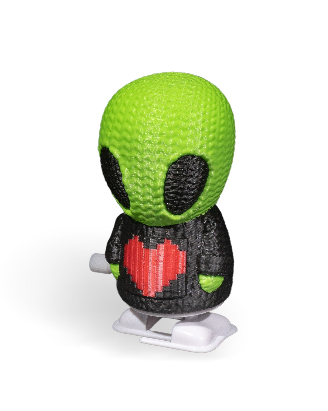 alien crochet toy