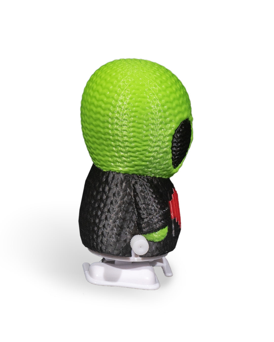alien crochet toy