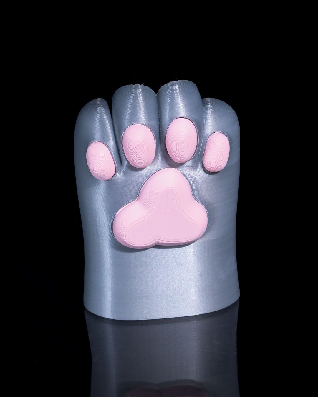 cat paw pen cup