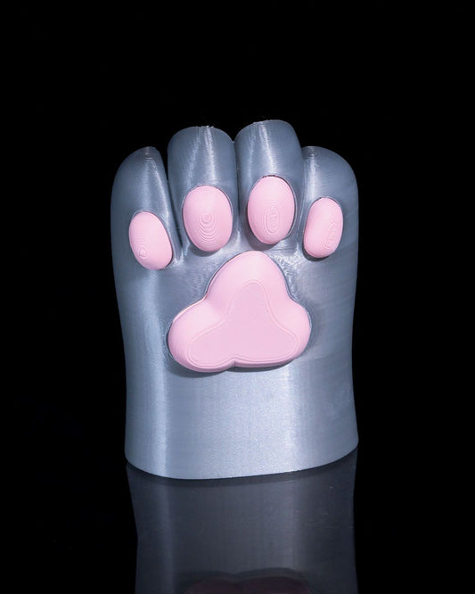 cat paw pen cup