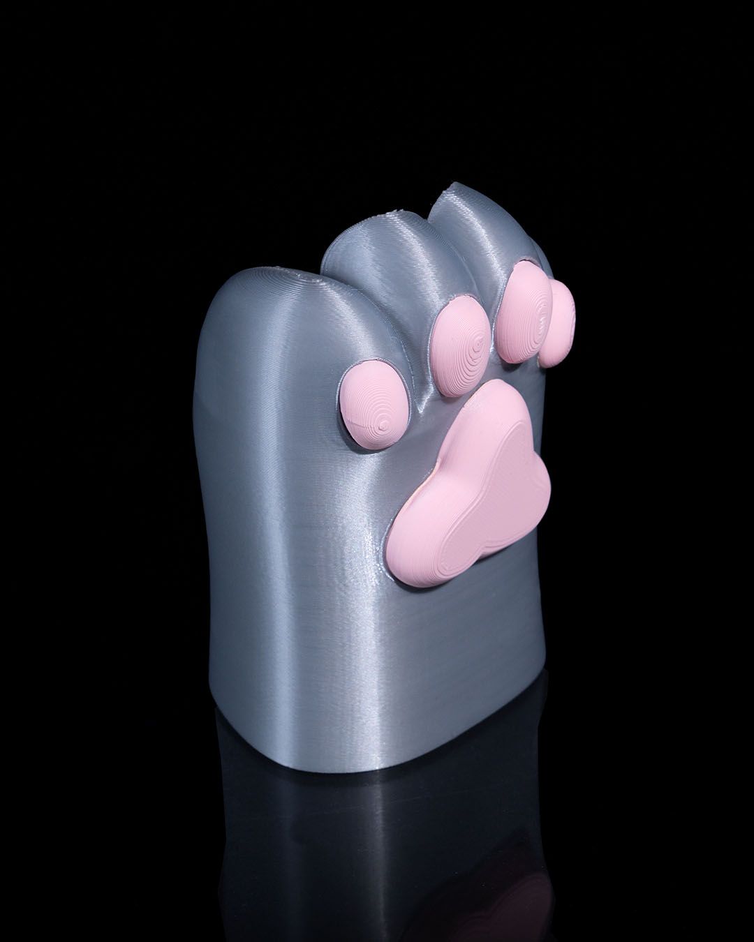 cat paw pen cup