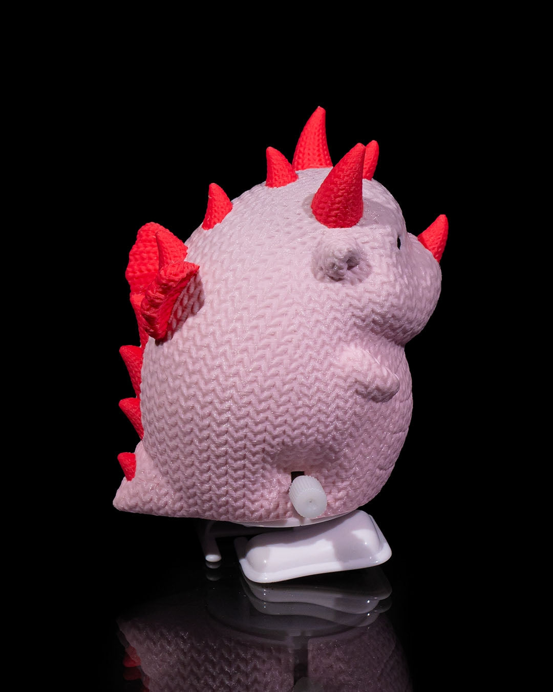 3D printed dragon crochet toy