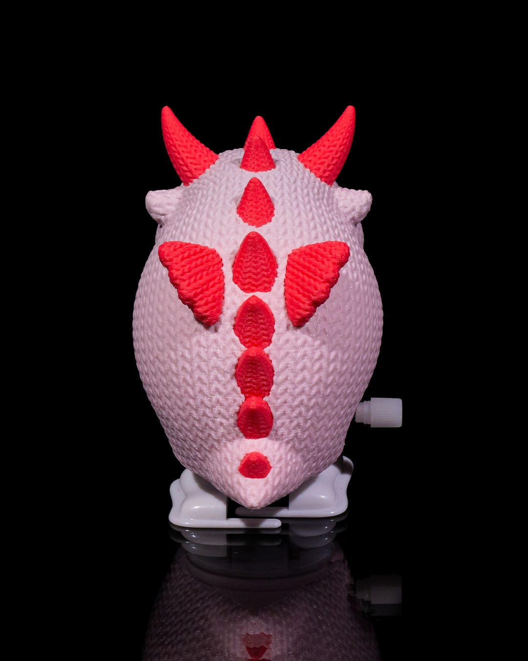3D printed dragon crochet toy