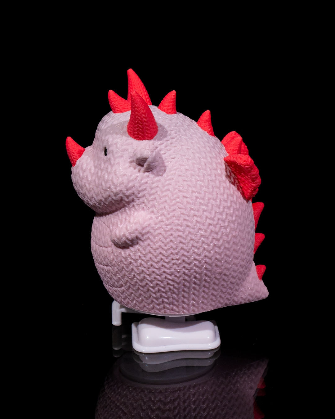 3D printed dragon crochet toy