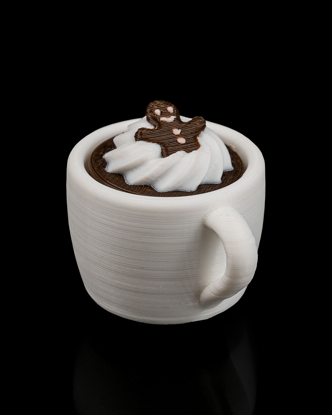 mug clicker fidget keychain