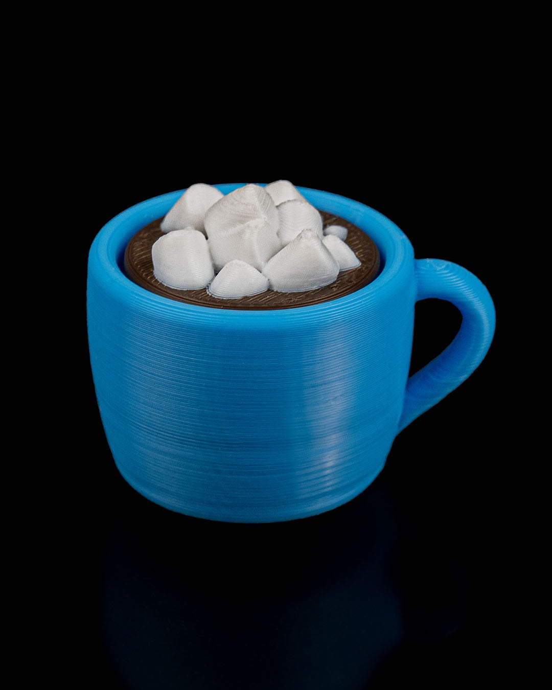 mug clicker fidget keychain