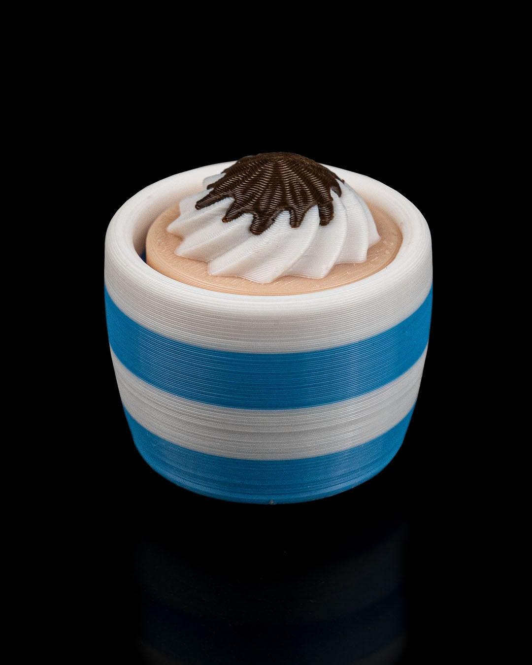 mug clicker fidget keychain