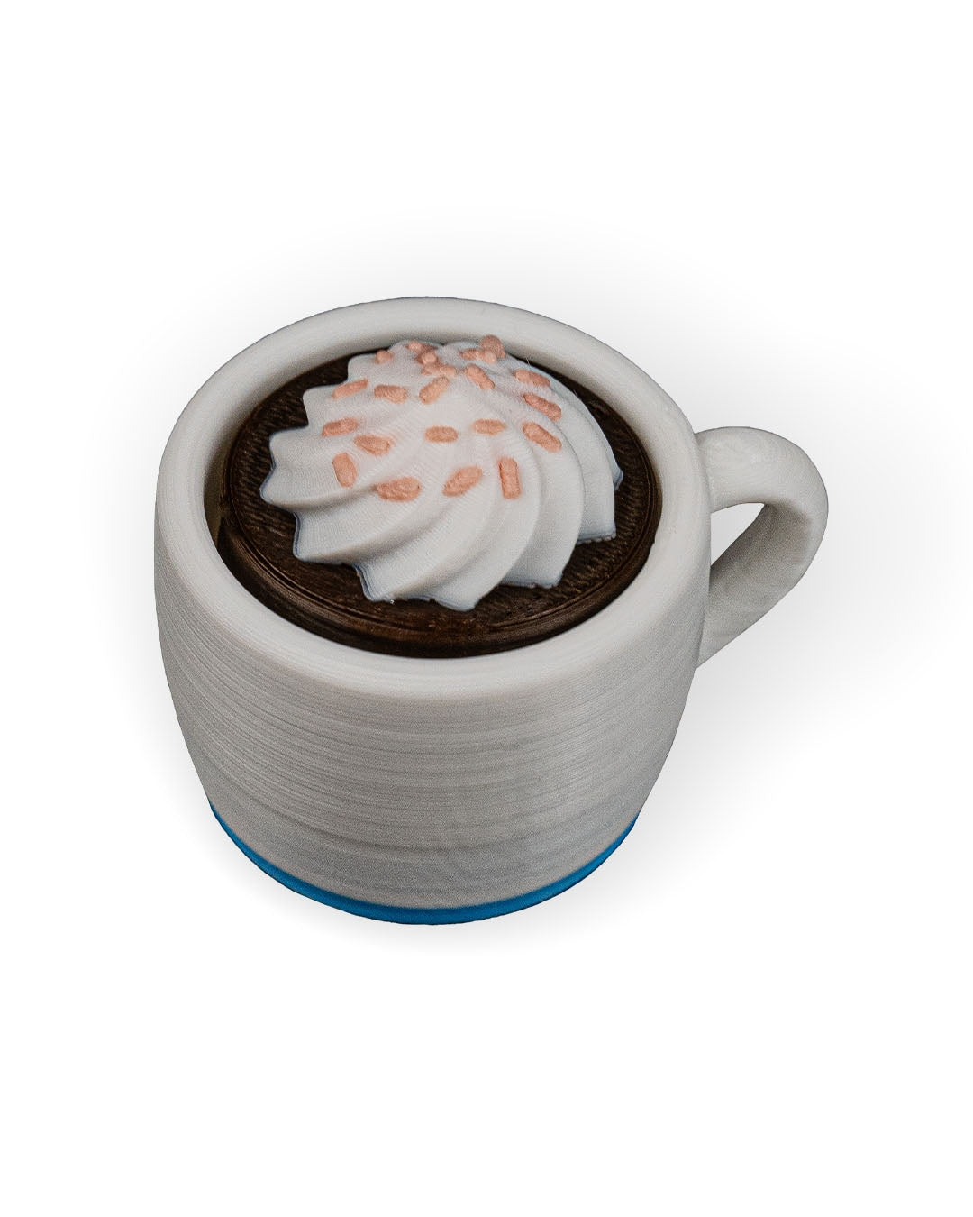 mug clicker fidget keychain