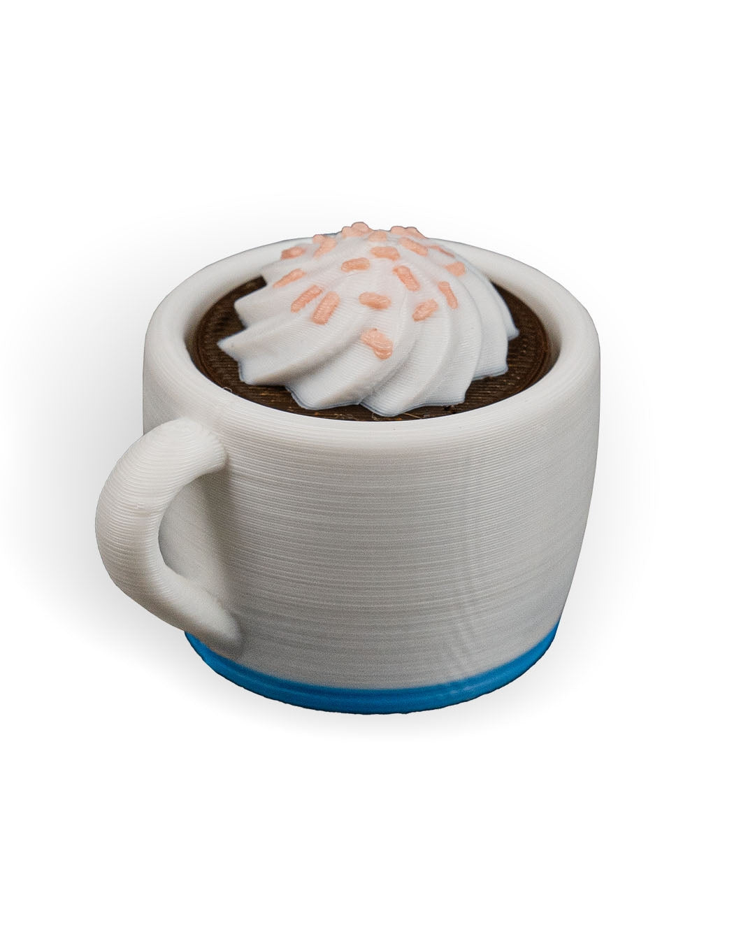 mug clicker fidget keychain