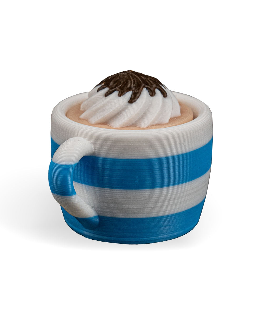 mug clicker fidget keychain