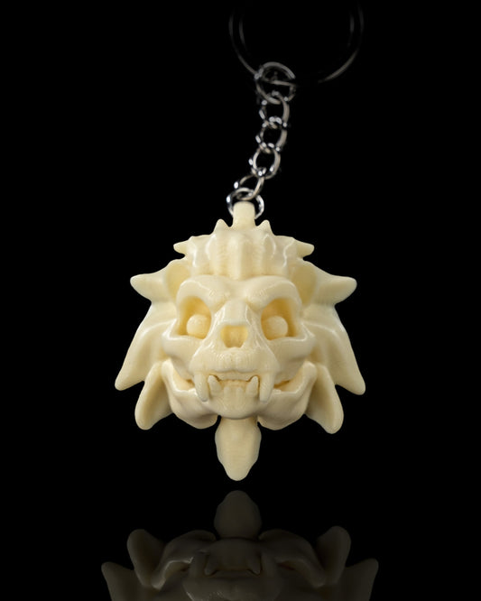 3D printed skeleton safari keychain set