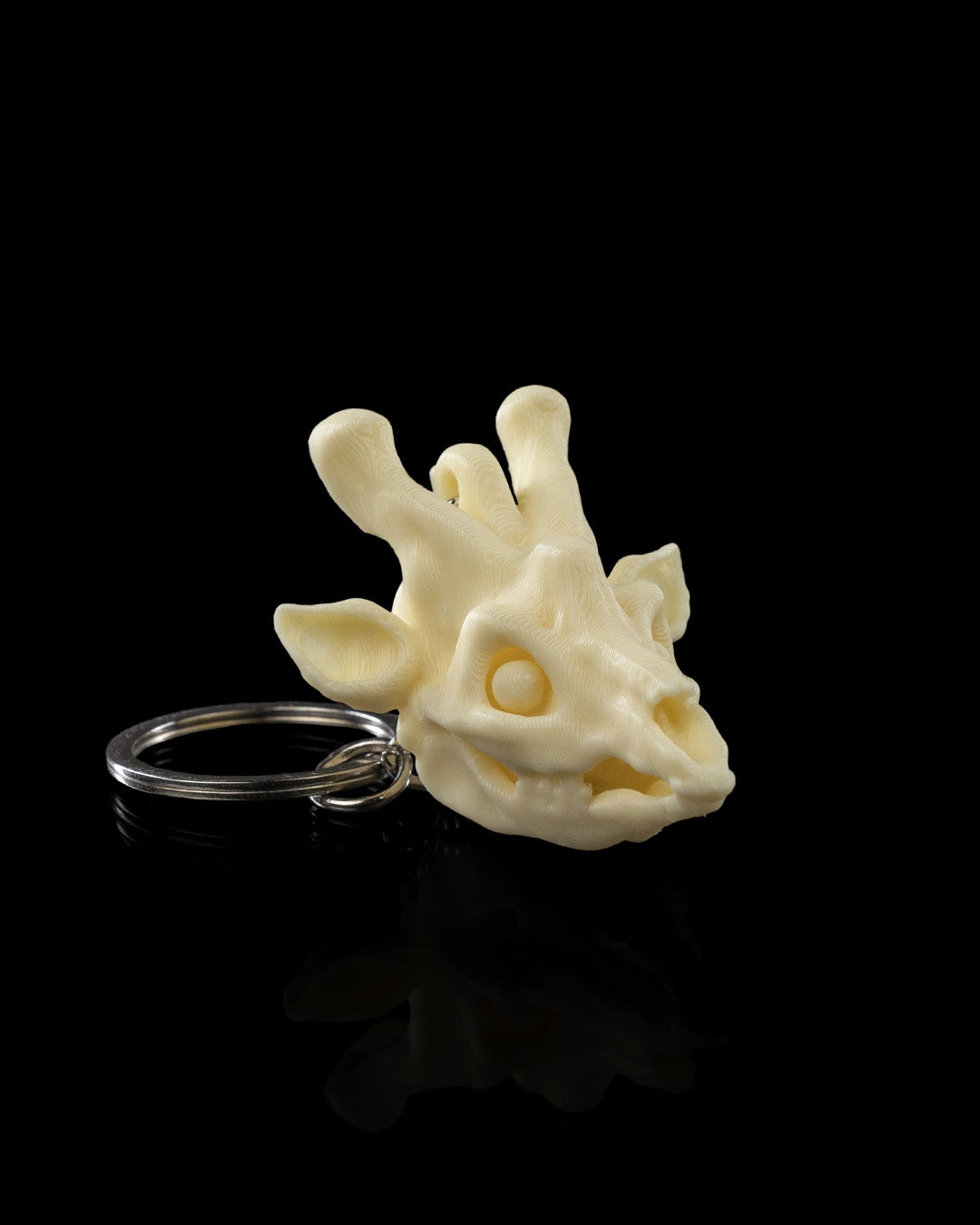 3D printed skeleton safari keychain set