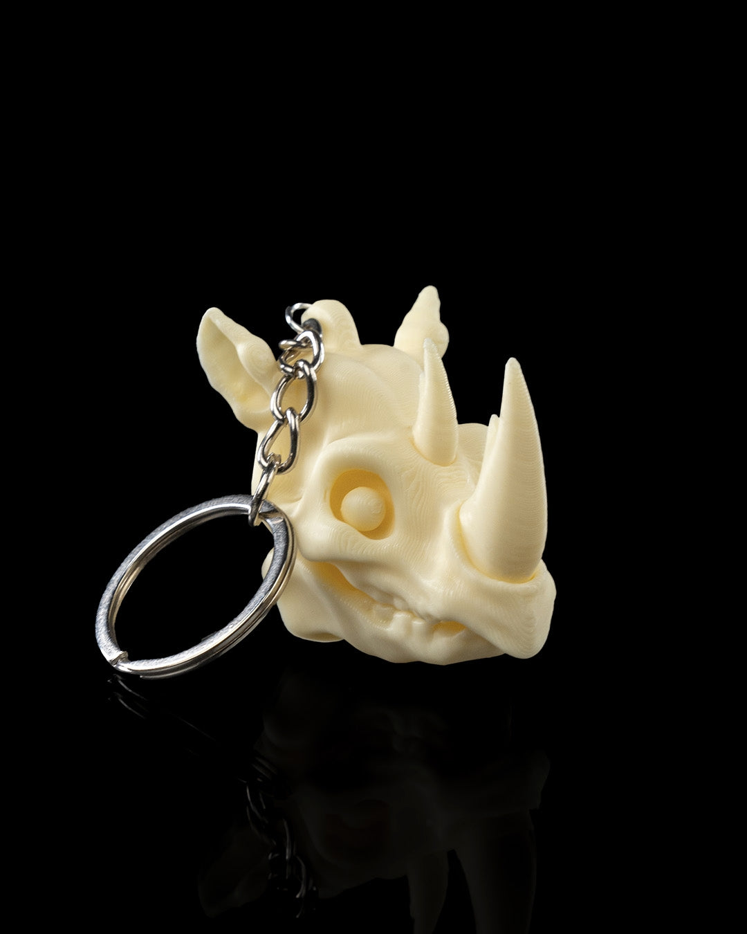 3D printed skeleton safari keychain set