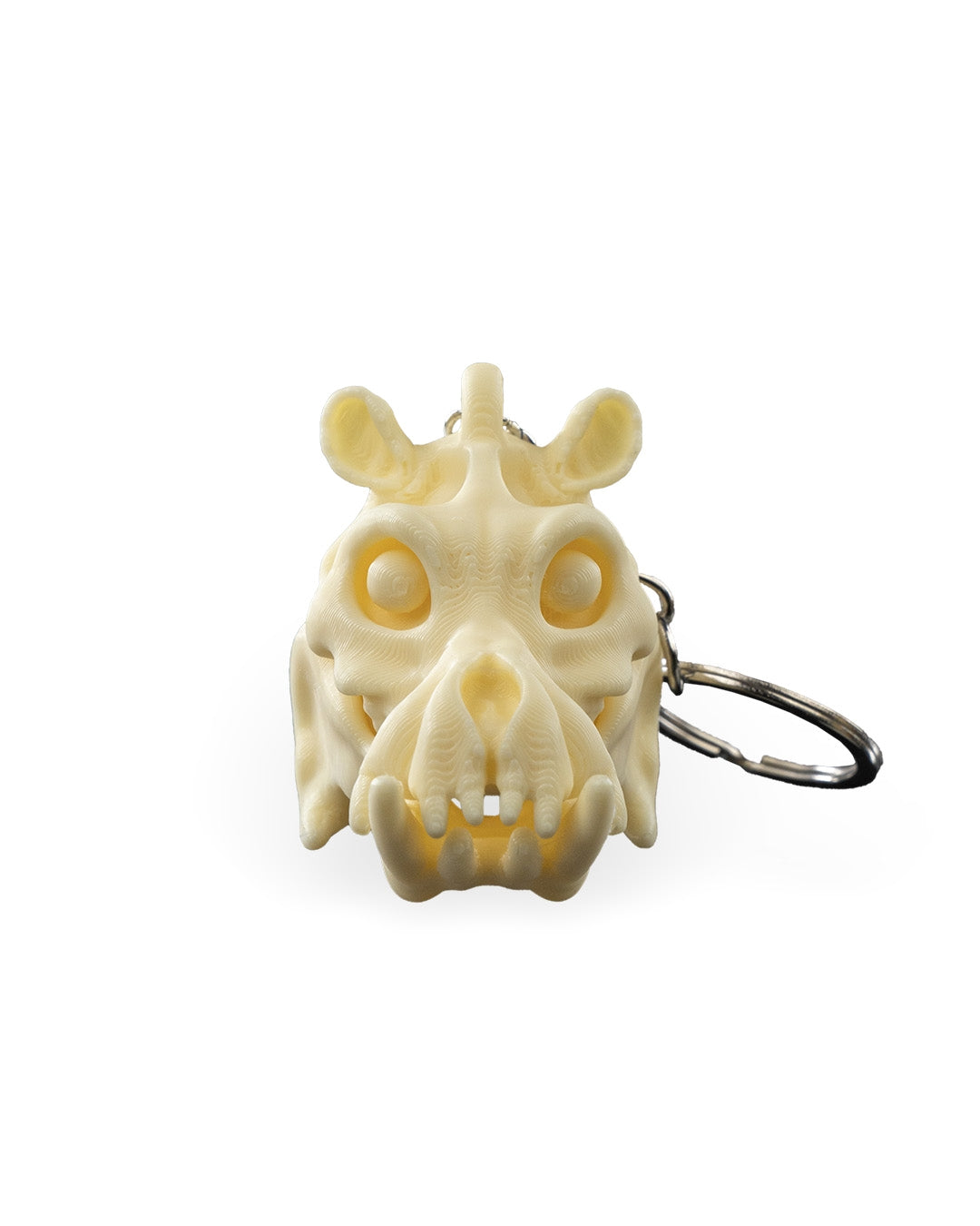 3D printed skeleton safari keychain set