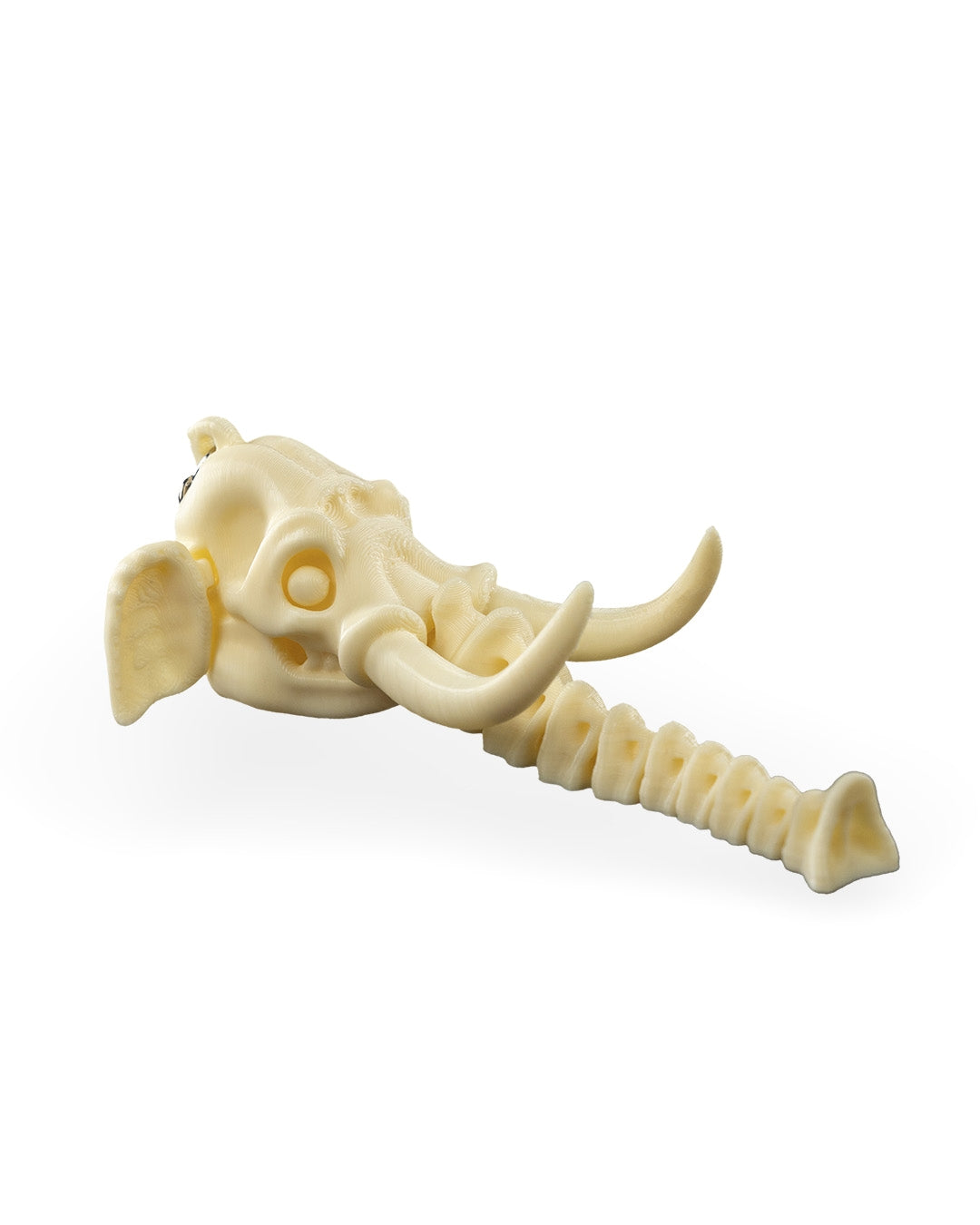 3D printed skeleton safari keychain set
