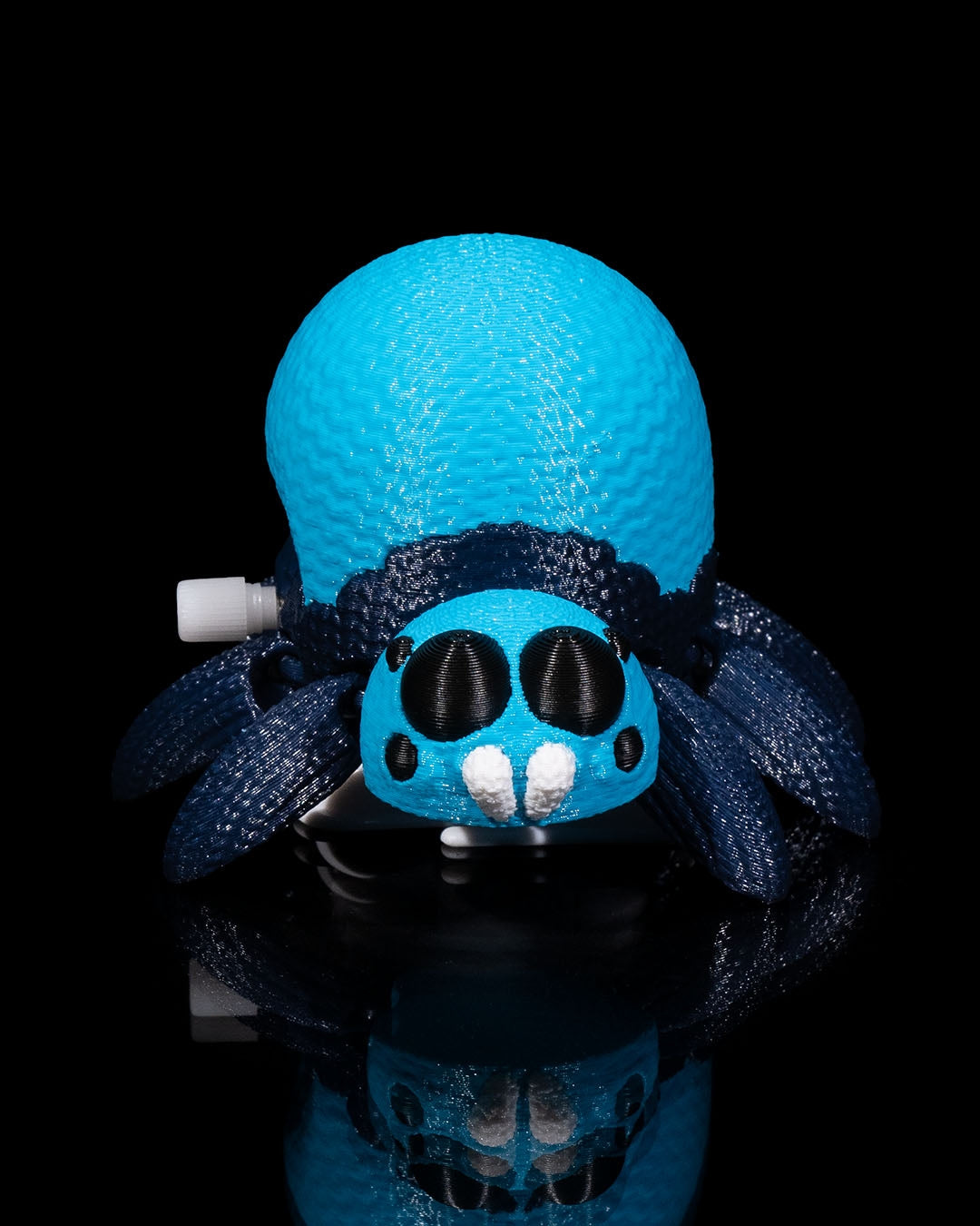 3D printed spider crochet walking toy