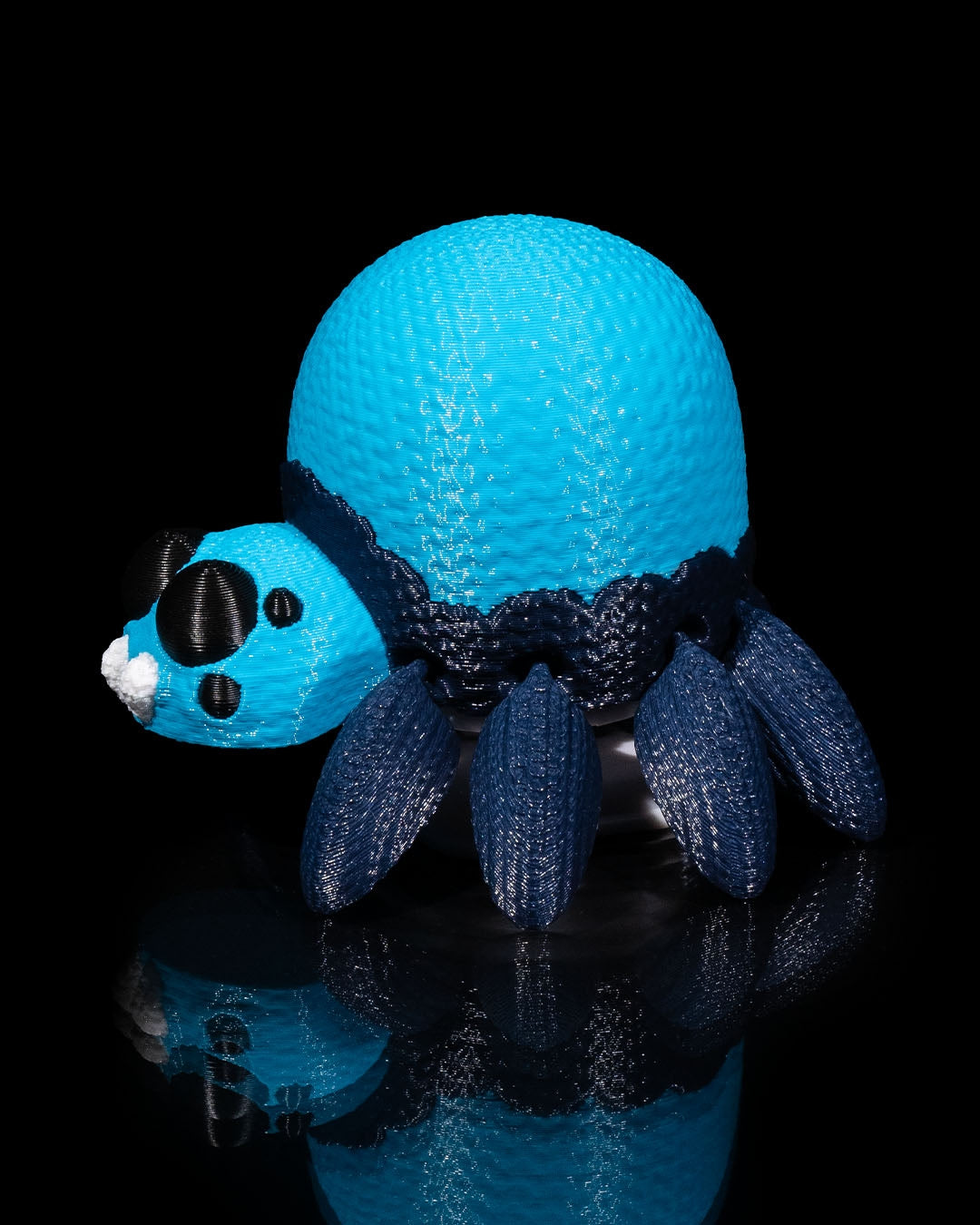 3D printed spider crochet walking toy
