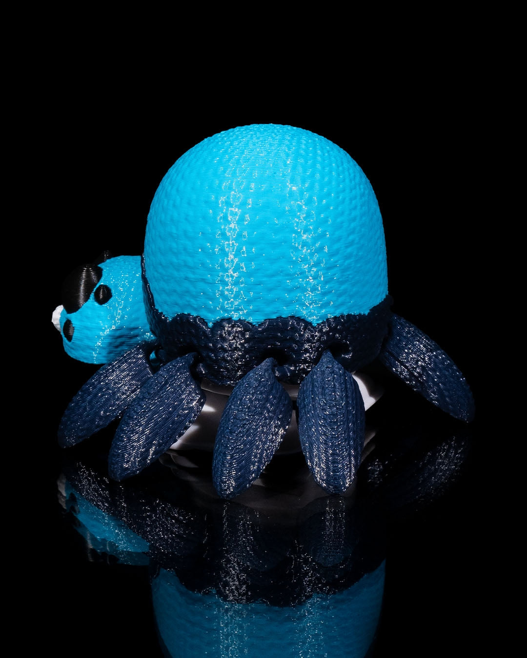 3D printed spider crochet walking toy