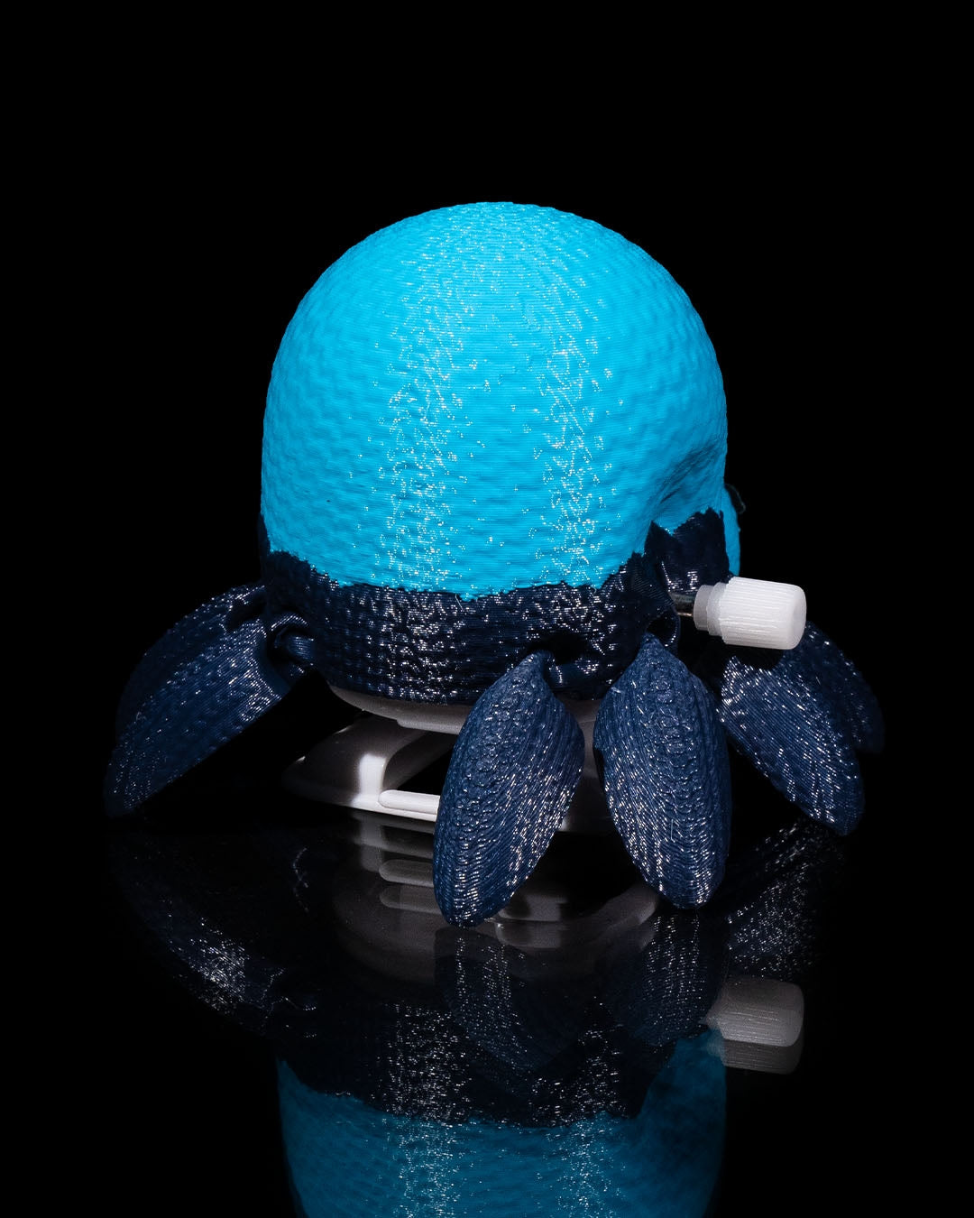 3D printed spider crochet walking toy