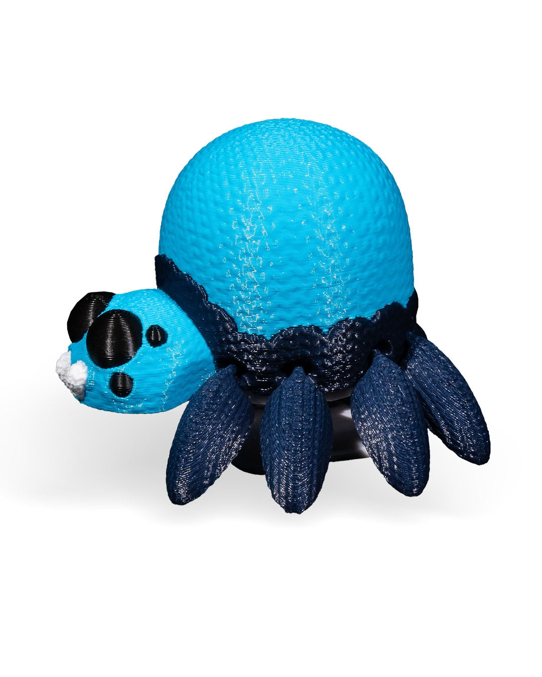 3D printed spider crochet walking toy