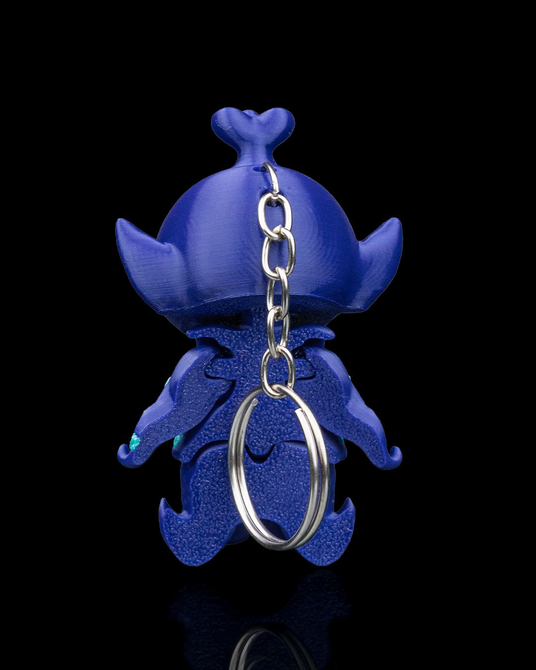 3D Printed wubwub the alien keychain