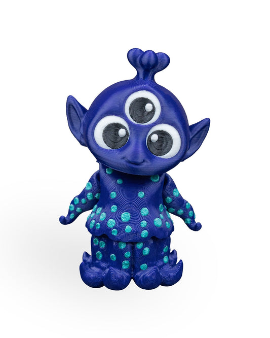 3D  Printed wubwub the alien keychain