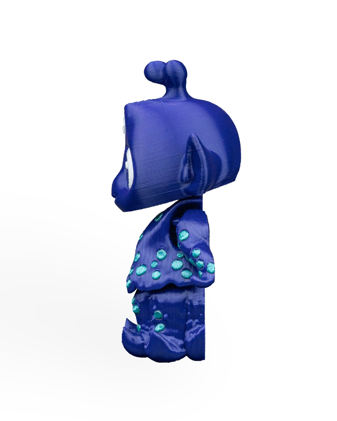 3D Printed wubwub the alien keychain