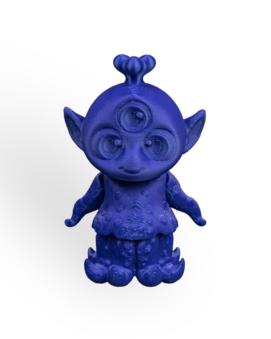 3D Printed wubwub the alien keychain