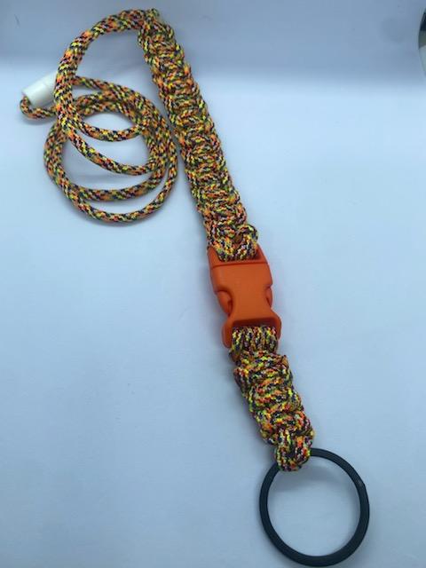 Paracord lanyards
