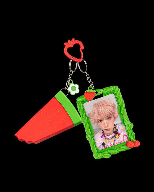 3D Printed KPOP Idol Photocard Holder - Berry Bright